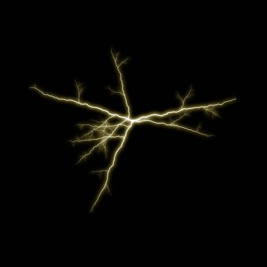 yıldırım koyu arka plan üzerinde parlayan ile soyut duvar kağıdı