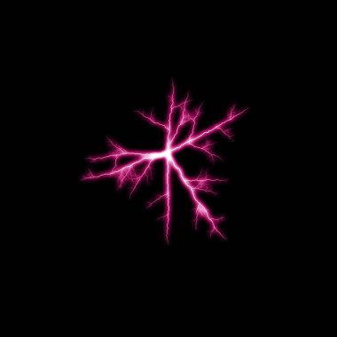 yıldırım koyu arka plan üzerinde parlayan ile soyut duvar kağıdı