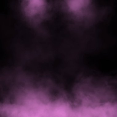 buhar doku ile koyu arka plan