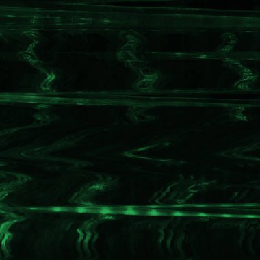 Dijital ekran aksaklık etkisi doku soyut. Yeşil ve siyah