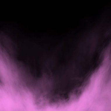 buhar doku ile koyu arka plan