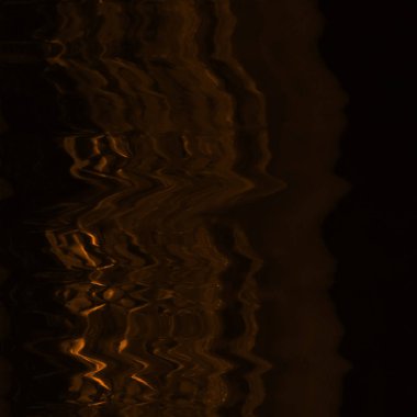 Dijital ekran aksaklık etkisi doku soyut. Turuncu ve siyah