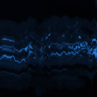 Soyut Mavi Dijital ekran aksaklık etkisi doku. 