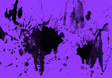 mor arka plan doku soyut siyah boya splatters