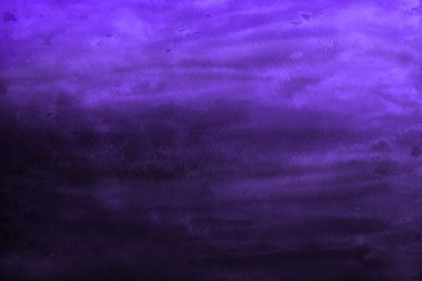 Kağıt arka plan üzerinde mor suluboya boya