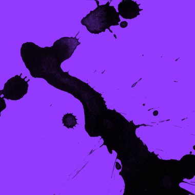 mor arka plan doku soyut siyah boya splatters