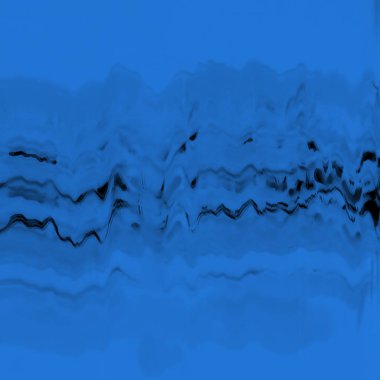 Soyut Mavi Dijital ekran aksaklık etkisi doku. 