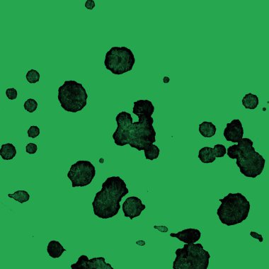 yeşil arka plan doku soyut siyah boya splatters