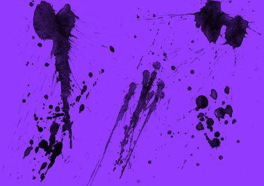 mor arka plan doku soyut siyah boya splatters