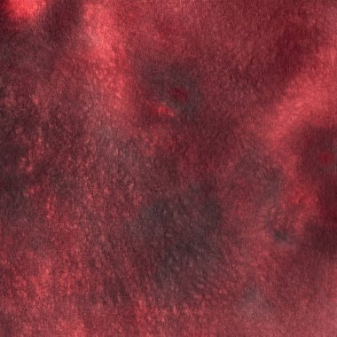 sulu boya boyama doku ile kırmızı arka plan