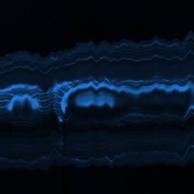Soyut Mavi Dijital ekran aksaklık etkisi doku. 