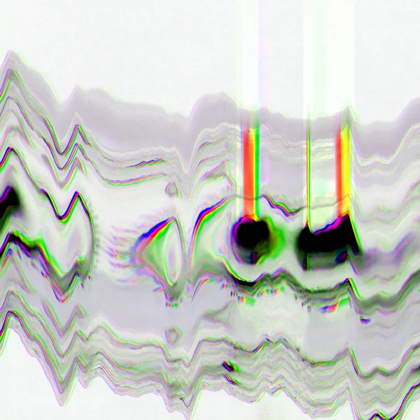 디지털 글리치 텍스처 — 스톡 사진