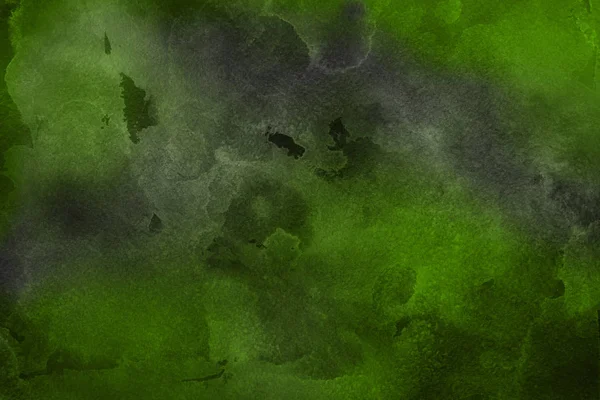 Green Watercolor Paint Paper Abstract Background — Stock Photo, Image