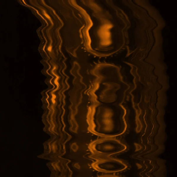 Αφηρημένη Ψηφιακή Οθόνη Glitch Επίδραση Υφή Πορτοκαλί Και Μαύρο — Φωτογραφία Αρχείου