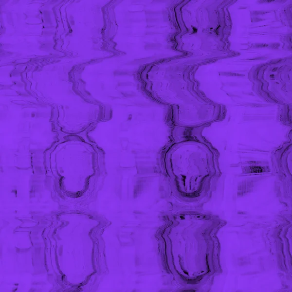 Écran Numérique Violet Abstrait Texture Effet Glitch — Photo