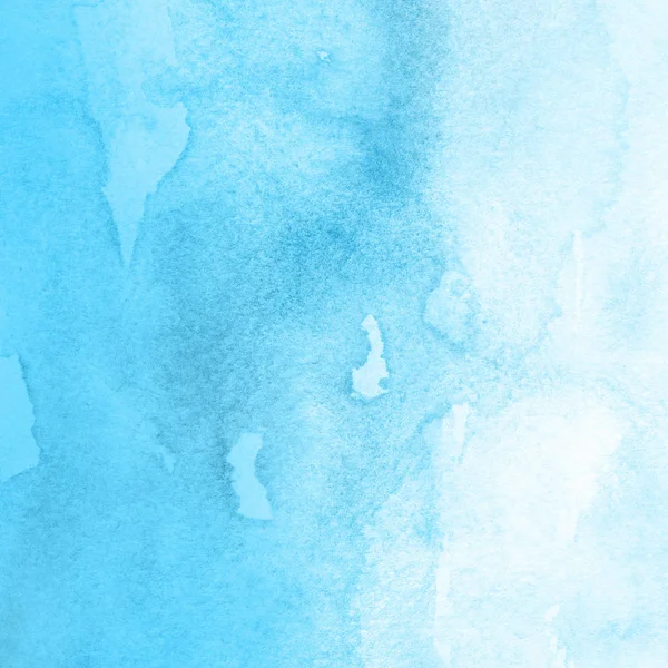 Blue Background Watercolor Paint Texture — Stock Photo, Image