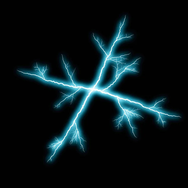 Abstract Wallpaper Shining Lightning Dark Background — Stock Photo, Image