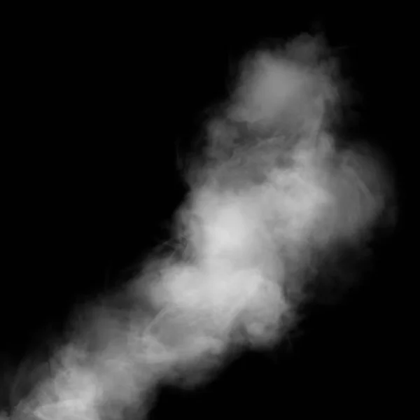 Papier Peint Abstrait Vapeur Sur Fond Noir — Photo