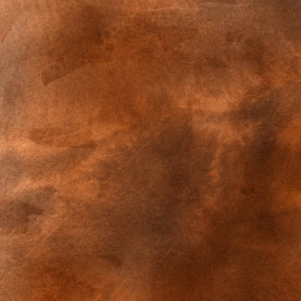 Oranje Abstracte Achtergrond Met Aquarel Verf Textuur Stockafbeelding