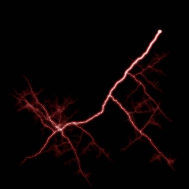 Şimşek desenli koyu soyut arkaplan