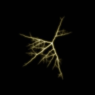 yıldırım koyu arka plan üzerinde parlayan ile soyut duvar kağıdı