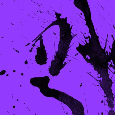 mor arka plan doku soyut siyah boya splatters