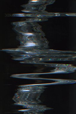 Dijital ekran aksaklık etkisi Soyut doku. 