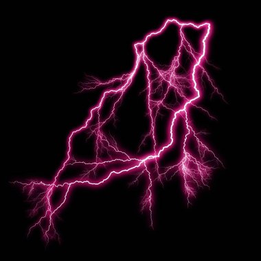 Şimşek desenli koyu soyut arkaplan