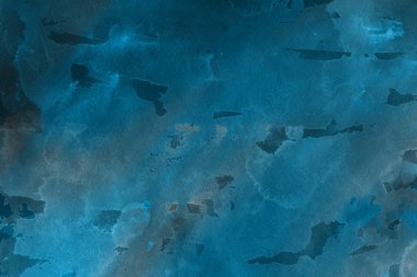 Kağıt arka plan mavi suluboya boya