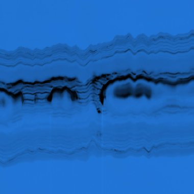 Soyut Mavi Dijital ekran aksaklık etkisi doku. 