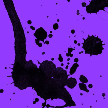 mor arka plan doku soyut siyah boya splatters