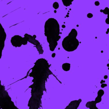 mor arka plan doku soyut siyah boya splatters