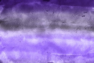 Kağıt arka plan üzerinde mor suluboya boya