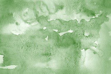 suluboya desenli yeşil soyut arkaplan