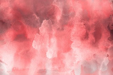 Kağıt arka plan üzerinde kırmızı sulu boya boya