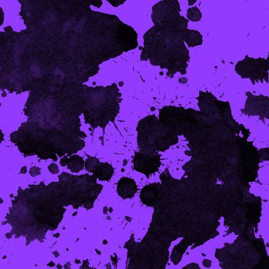 mor arka plan doku soyut siyah boya splatters