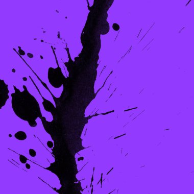 mor arka plan doku soyut siyah boya splatters