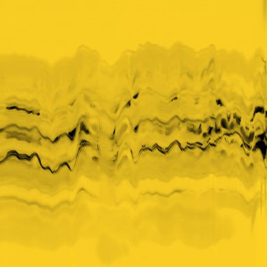 Dijital ekran aksaklık etkisi doku soyut. sarı ve siyah