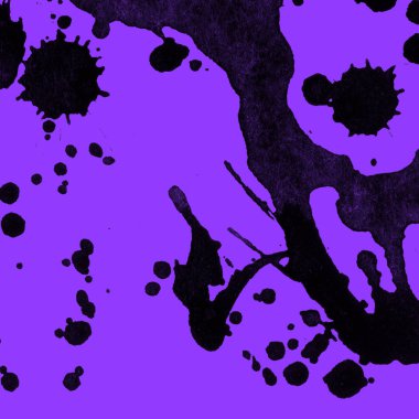 mor arka plan doku soyut siyah boya splatters