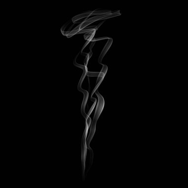 soyut duvar kağıdı, siyah arka plan üzerine duman