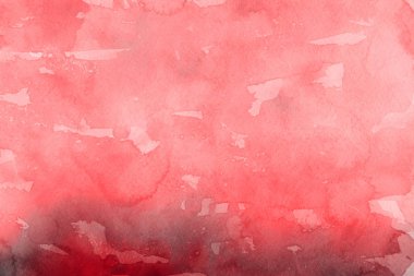 Kağıt arka plan üzerinde kırmızı sulu boya boya