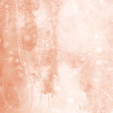 sulu boya boyama doku ile turuncu arka plan