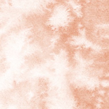 sulu boya boyama doku ile turuncu arka plan