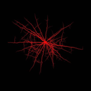 Şimşek desenli koyu soyut arkaplan