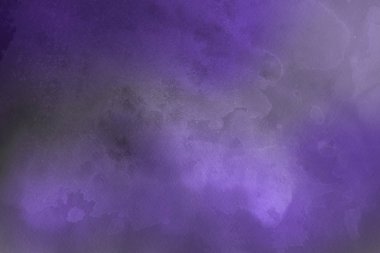 Kağıt arka plan üzerinde mor suluboya boya