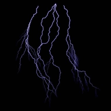 Şimşek desenli koyu soyut arkaplan