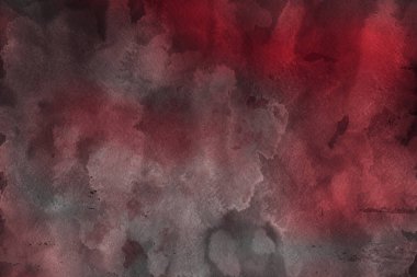 Kağıt arka plan üzerinde kırmızı sulu boya boya
