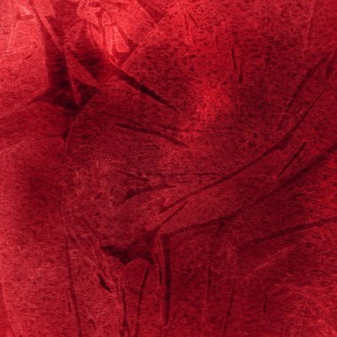 sulu boya boyama doku ile kırmızı arka plan