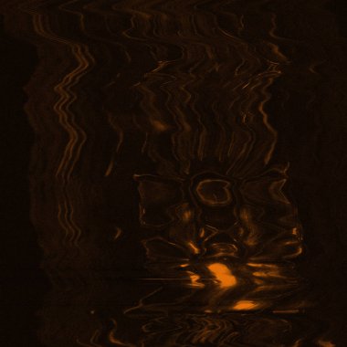 Dijital ekran aksaklık etkisi doku soyut. Turuncu ve siyah