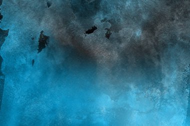 Kağıt arka plan mavi suluboya boya